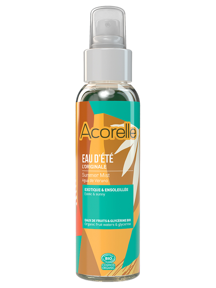 Acorelle Eau d'Éte l'Originale Ensoleillée et Exotique Bio 100 ml